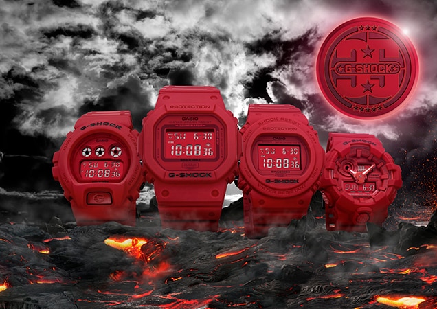 Casio to Release 35th Anniversary G-SHOCK RED-OUT Collection
