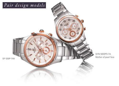 Edifice Sheen Pair Design Watch Series